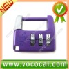 3 Digits High Duty Alloy Steel Combination Padlock