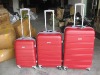 3 pcs set abs four wheels trolley luggage case