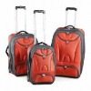 3-set Softside Luggage Case with Trolley, Made of 1680D Cloth with EVA Laminated on Backside