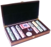 300# chips box set / poker chip case / casino chips set