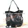 (3009*blackK120601)old fashion bag hobo black shoulder bag