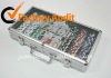 300pcs poker chip set in crystal acrylic case