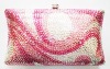 339SQW1-1  with swarovski crystal bag/evening bag/handbag  Paypal Accept