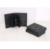 33mm Multi black DVD case for 10 DVDs