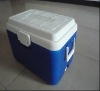 35L cooler box portable food plastic blue cooling chest