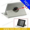 360 Degree Rotary Flowers Embossing Leather Stand Case Cover for iPad 2