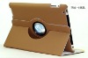 360 Degree Rotating Leather Case with Hard Case for Apple iPad 2 Stand Wake up Sleep Multi Color Smart Cover