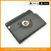 360 Degree Rotating Smart Leather Cover for ipad 2 blk case,High quality leather for ipad2,customers logo,OEM welcome