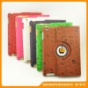 360 Degree Swivel Leather Magnetic Smart Cover for iPad 2, Cute Pretty Embossing Cartoon Graffitti Fairy Faerie, 7 colors option