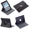 360 Degree rotating stand leather book case for ipad 2