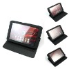 360 Degrees Rotating Leather Case for Motorola Xoom2