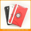 360 Folio Leather Stand Case Cover Protective for Samsung 7.7 Inch Tablet P6800 P6810,Multiangles,3 Colors,OEM welcome