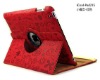 360 degree Little Witch leather case for ipad 2 with rotating