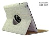 360 degree New Cute Little Witch Leather Case Cover for iPad 2