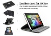 360 degree Rotating Faux Leather Case for HTC Flyer