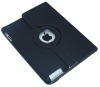 360 degree rotated leather case for iPad2/Macbook promotion