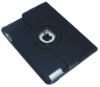 360 degree rotated leather case for iPad2 promotion