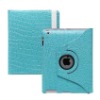 360 degree rotating Magnetic leather case for iPad 3rd