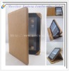 360 degree rotating stand leather case for ipad2