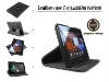 360 degree rotation leather case for blackberry playbook