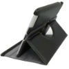 360 degrees Rotatable For ipad 2 leather case with stand