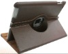 360 degrees rotating leather case for ipad2