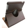 360 free direction adjust rotatable bracket case for ipad, smart leather case for ipad2