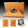 360degree rotated/swivel leather cover for ipad2 with multi view angle,fashion case for ipad2
