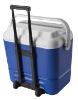 36L plastic blue cooler box ice chest