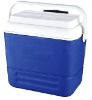 36L plastic blue cooler box ice chest