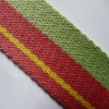 38mm webbing handles for bags,striped webbing bag