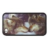 3D Case for iPhone 4 4S With Wolf Pattern