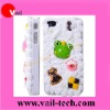 3D Lovely Frog Ice Cream Bling Hard Case Skin Cover For Apple iPhone 4G