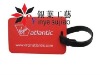 3D Rubber Rectangle Luggage tags