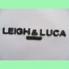 3D garment plastic brand name logo