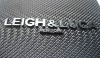 3D metal letter embossed logo