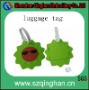 3D soft pvc luggage tag