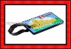 3D soft pvc travel baggage tag FG517