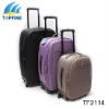 3PC stock travel trolley luggage bag