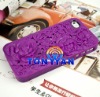 3d Stylish Blossom Pattern Hard Case For iPhone 4 4S