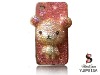 3d bling rhinestone cell phone case for Iphone
