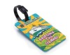 3d soft pvc luggage tag/2d soft pvc luggage tag