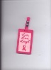 3d soft pvc luggage tag