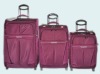 3pcs fabric trolley luggage