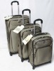 3pcs stock luggage in rolling wheels