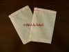 3x5 Muslin Bag with White or Yellow Drawstring. MOQ 1000pcs AUSTRALIA