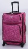 4 Wheels  Carry-On Upright Trolley Luggage Set with Printing