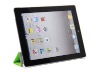 4 folded stand leather case for Ipad2 ,smart cover cases for ipad2