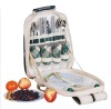 4 person picnic bag with all set of tableware cool bag
