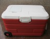 40L plastic wheeled cooler box